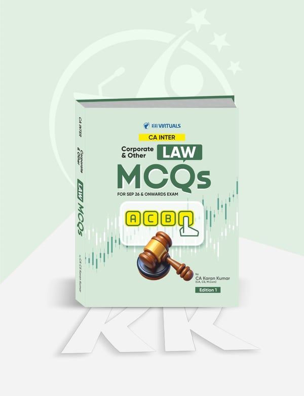 CA Inter Corporate & Other Laws MCQ Book