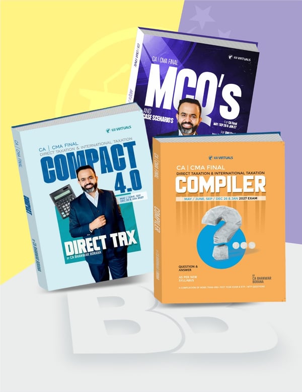 CA/CMA Final Direct Tax COMPACT and Q/A Compiler New Scheme By CA Bhanwar Borana Applicable For Nov/Dec 26 Exams