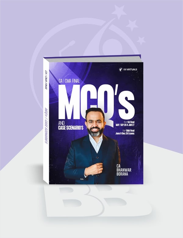 CA/CMA Final Direct Tax MCQ Book By CA Bhanwar Borana Applicable For Nov/Dec 26 Exams