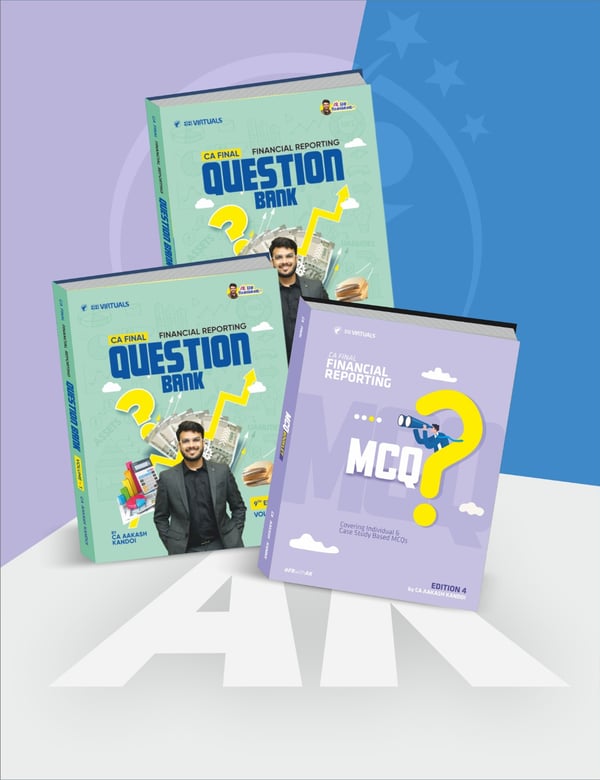 CA Final Financial Reporting Question Bank with MCQs New Scheme By CA Aakash Kandoi Applicable for Nov 2026