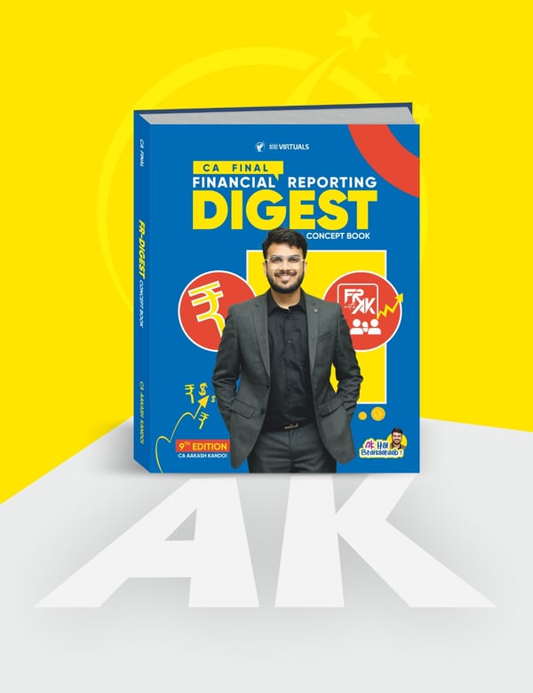 CA Final Financial Reporting Digest Concept Book New Scheme By CA Aakash Kandoi Applicable for Nov 2026