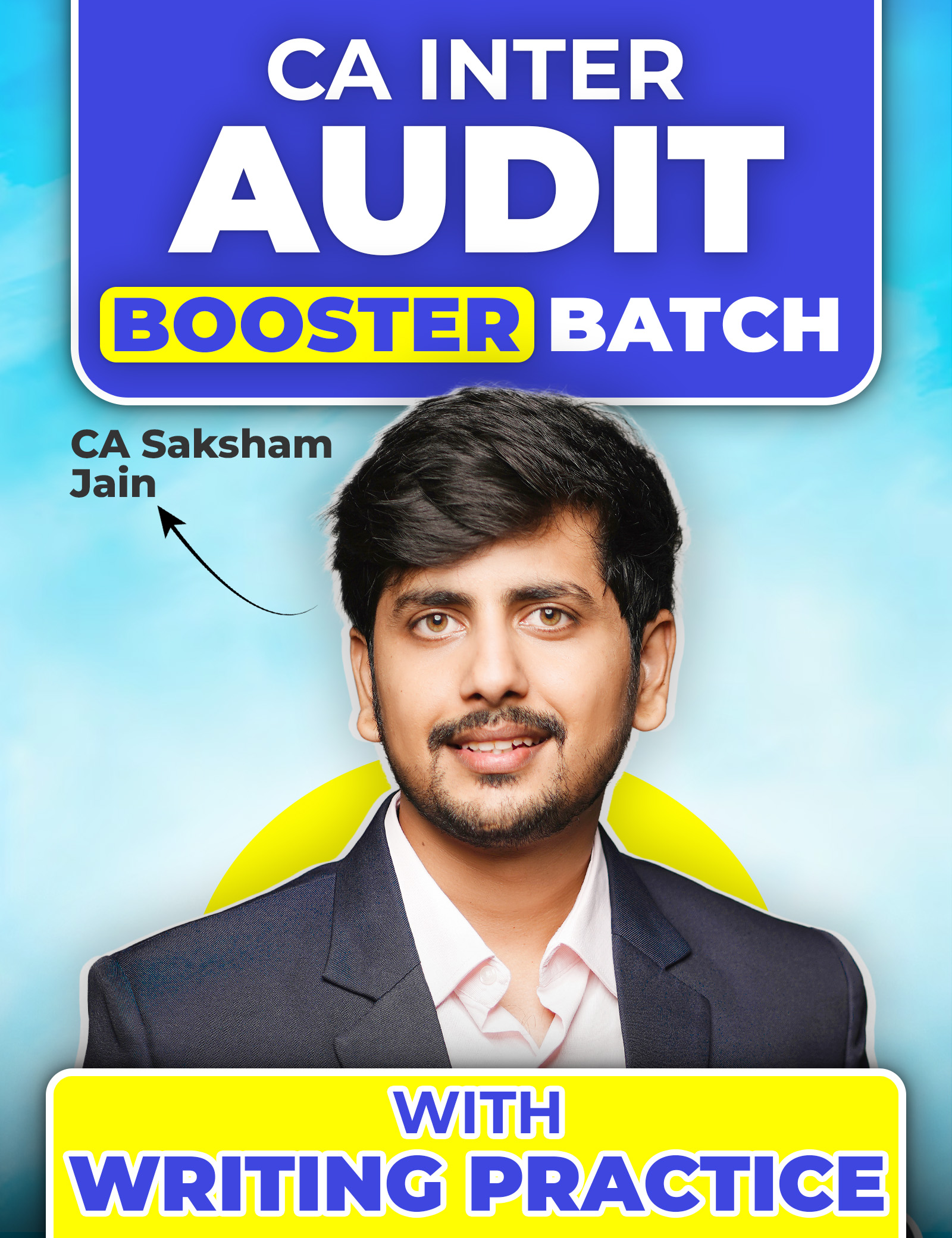 CA Inter Audit Booster + Writing Practice Combo