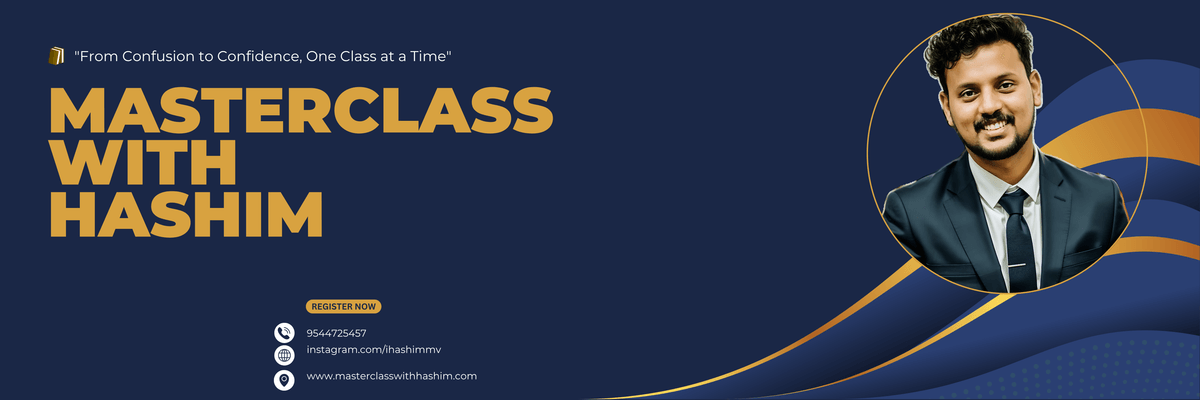 Masterclass with Hashim - Courses & Study Material
