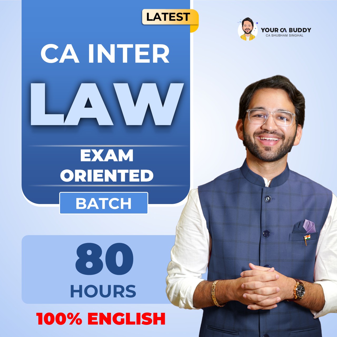 CA Inter- Corporate & Other Laws Regular Exam Oriented Batch (Paper 2 ...