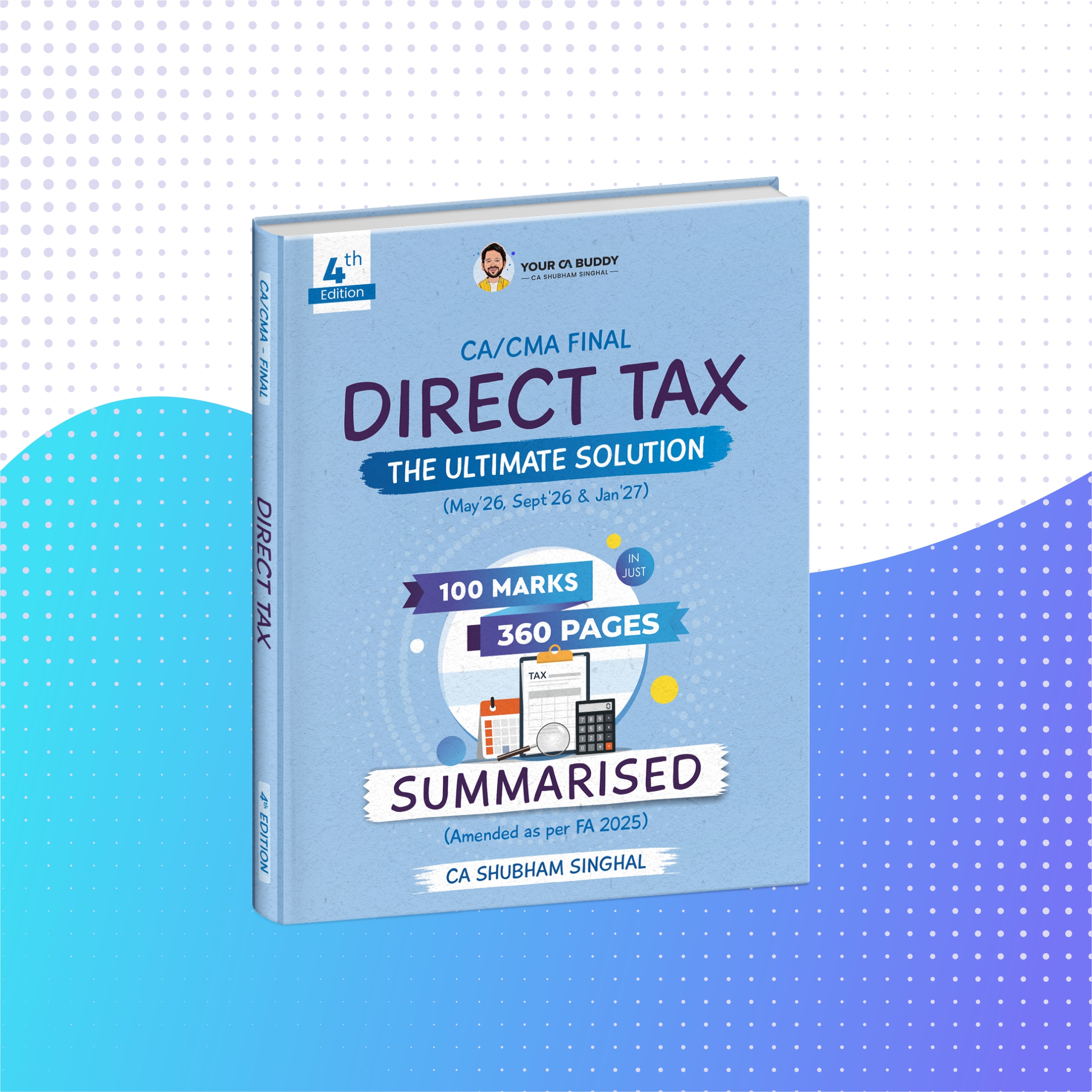 CA Final Paper 4 Direct Tax Laws & International Taxation Summary Book