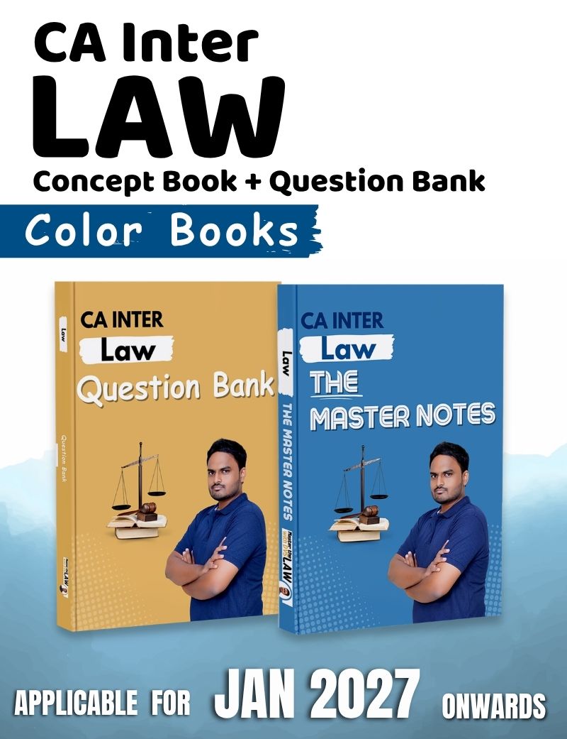 Only Books | CA Inter | P2 Corporate And Other Laws | Concept Book + Question Bank By DVS
