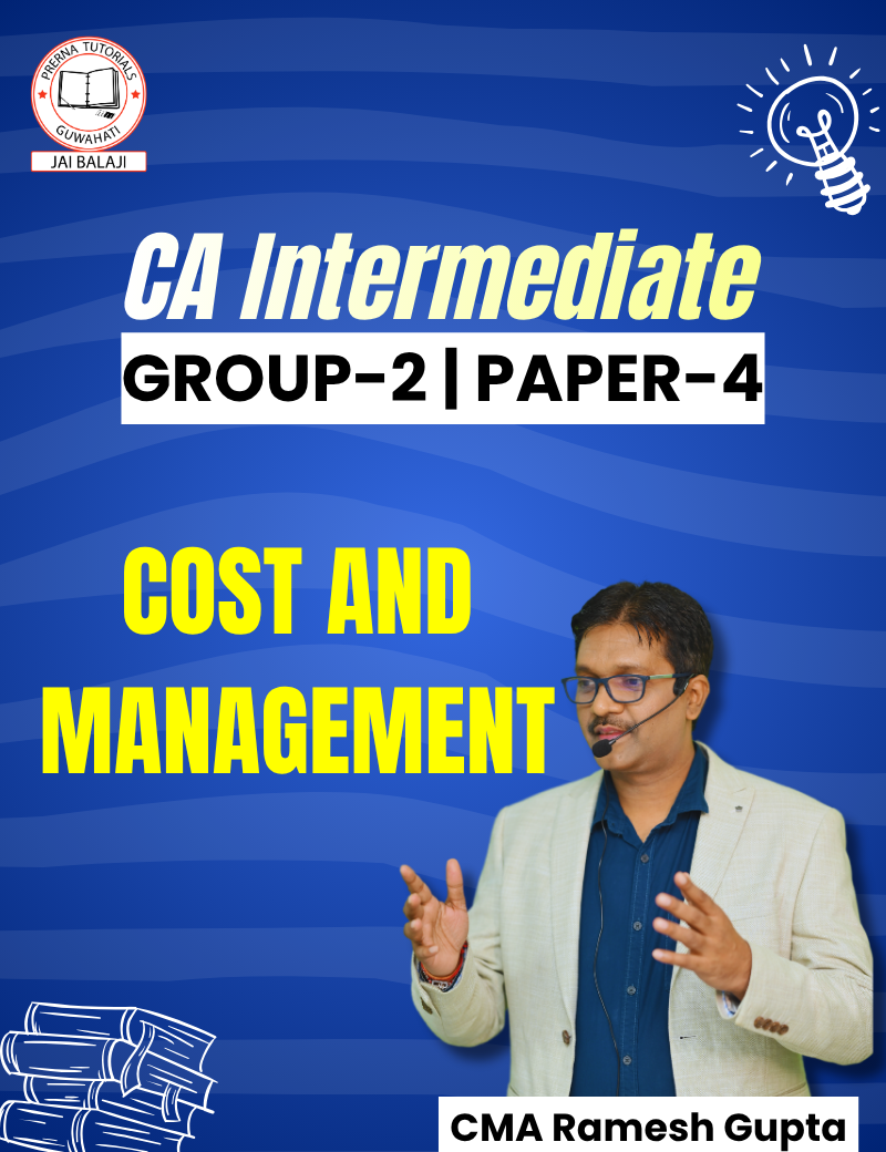 Cost and Management Accounting