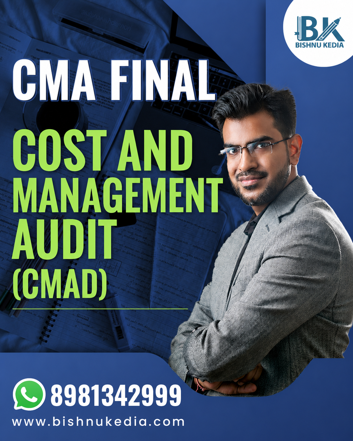 CMA Final Cost and Management Audit by CA Bishnu Kedia