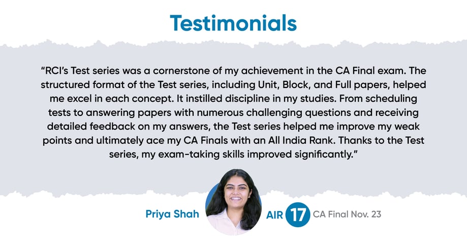 RCI Test Series - Courses & Study Material