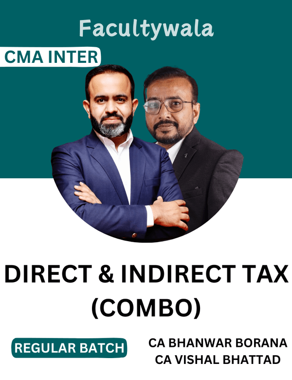 CMA Inter DT & IDT Regular Batch by CA Bhanwar Borana and CA Vishal ...