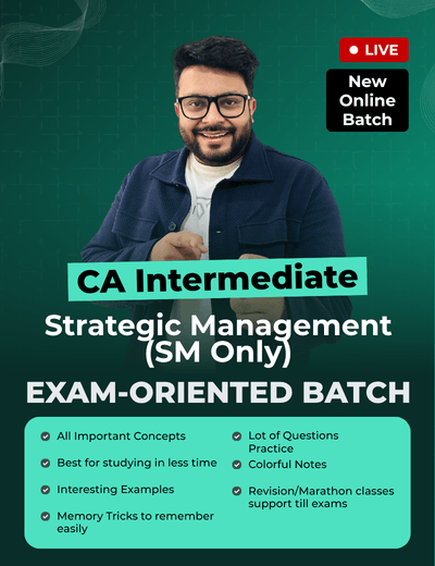 SM Only | Exam Oriented Batch | CA Inter